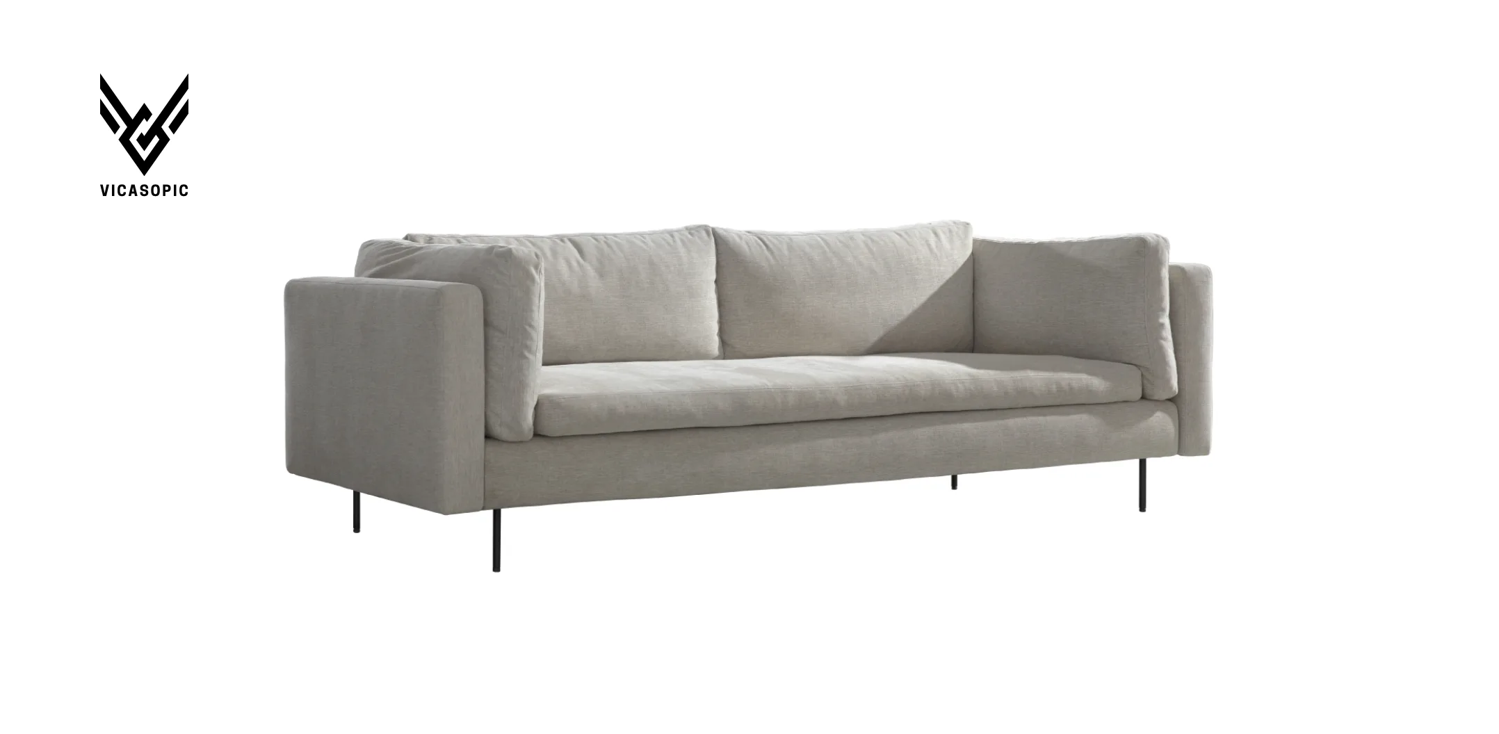 Tufted Linen Sofa UK