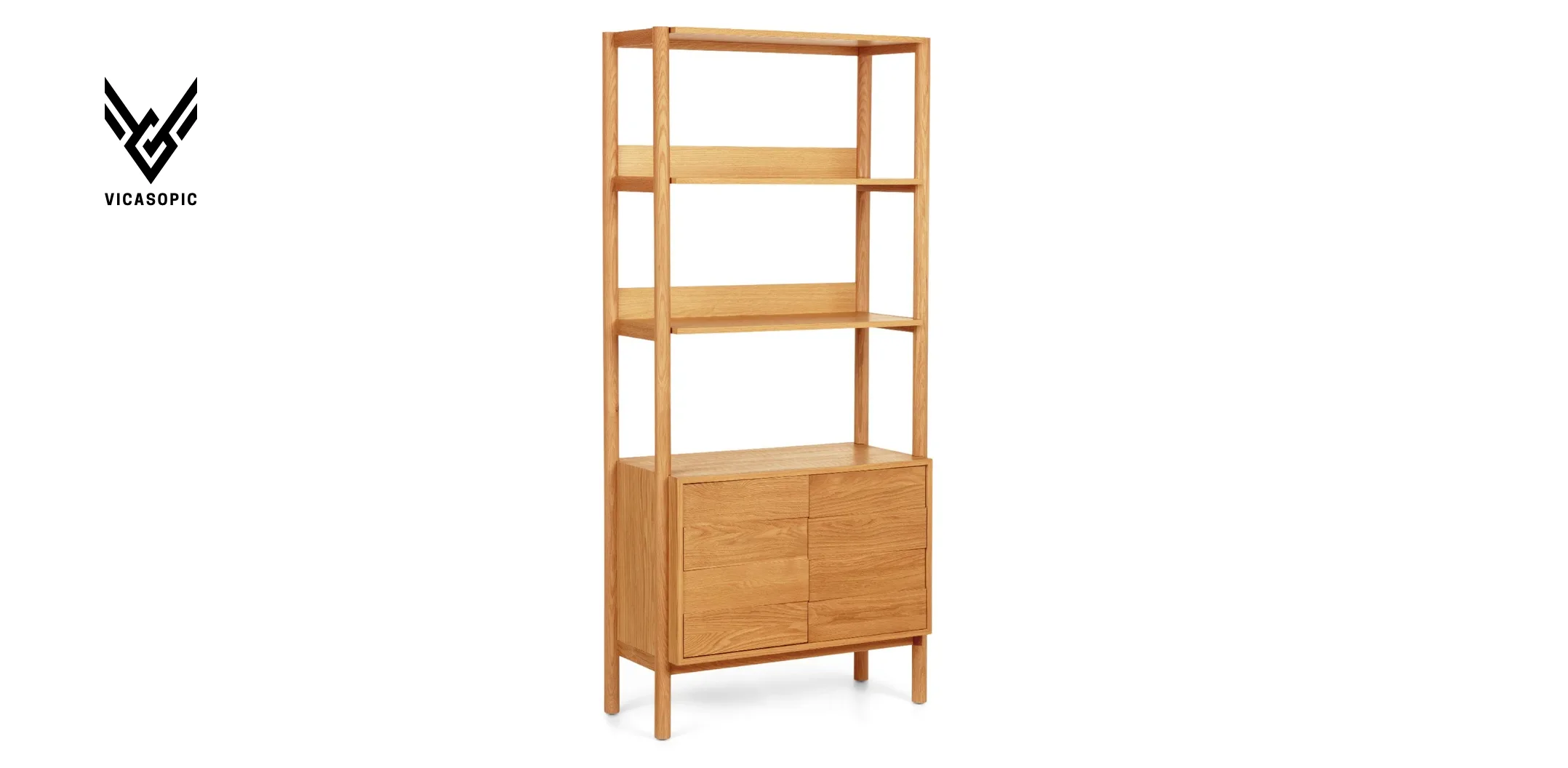 Kids’ Bookshelf With Toy Storage UK