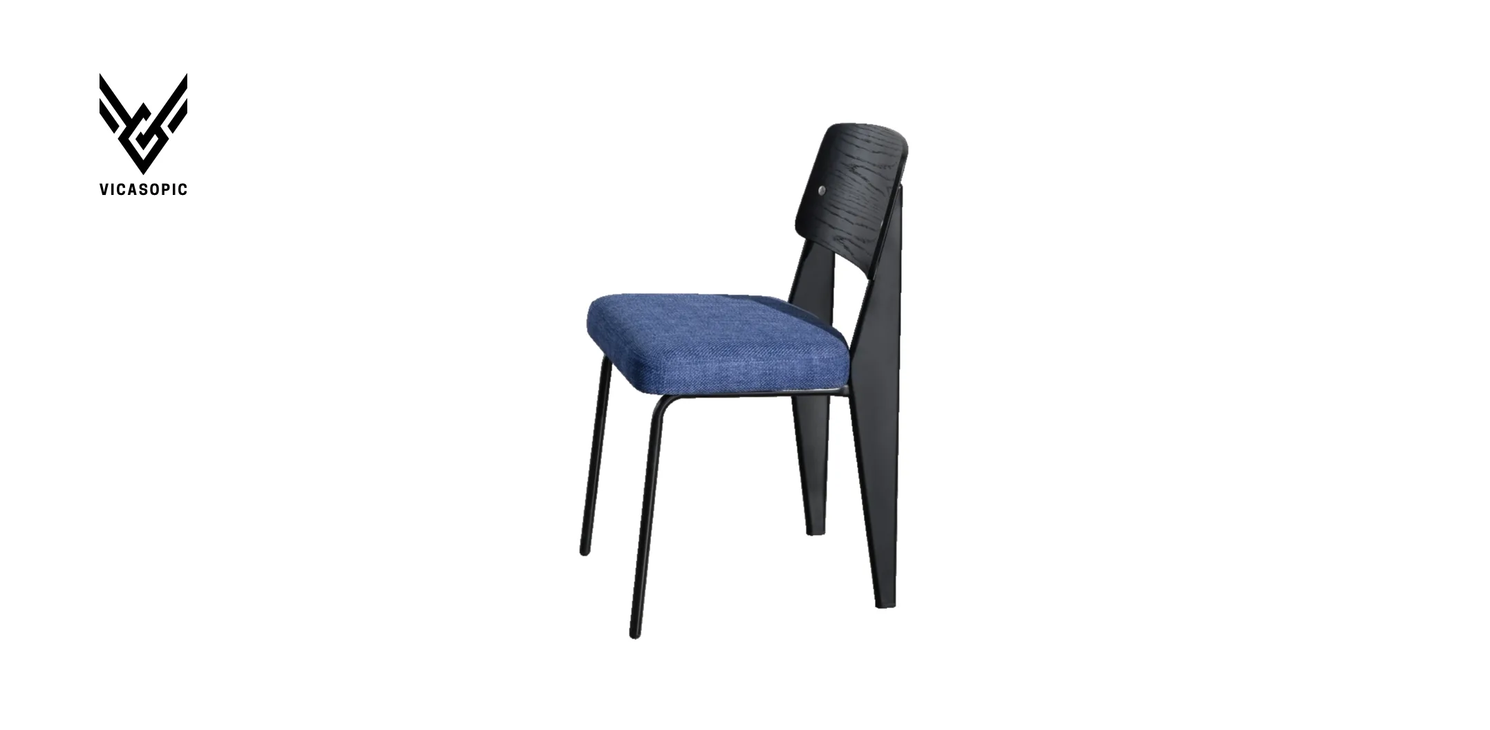 Sierra Industrial Metal Stool